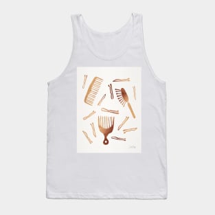 Good Hair Day Rose Gold Tank Top